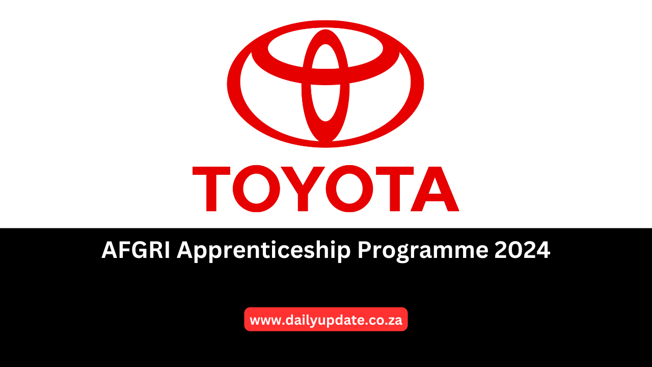 Toyota SA Maintenance Apprenticeship 2024