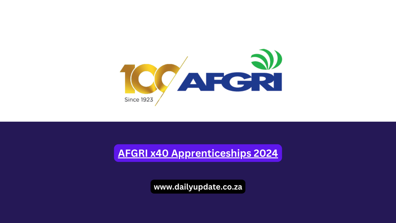 AFGRI x40 Apprenticeships 2024