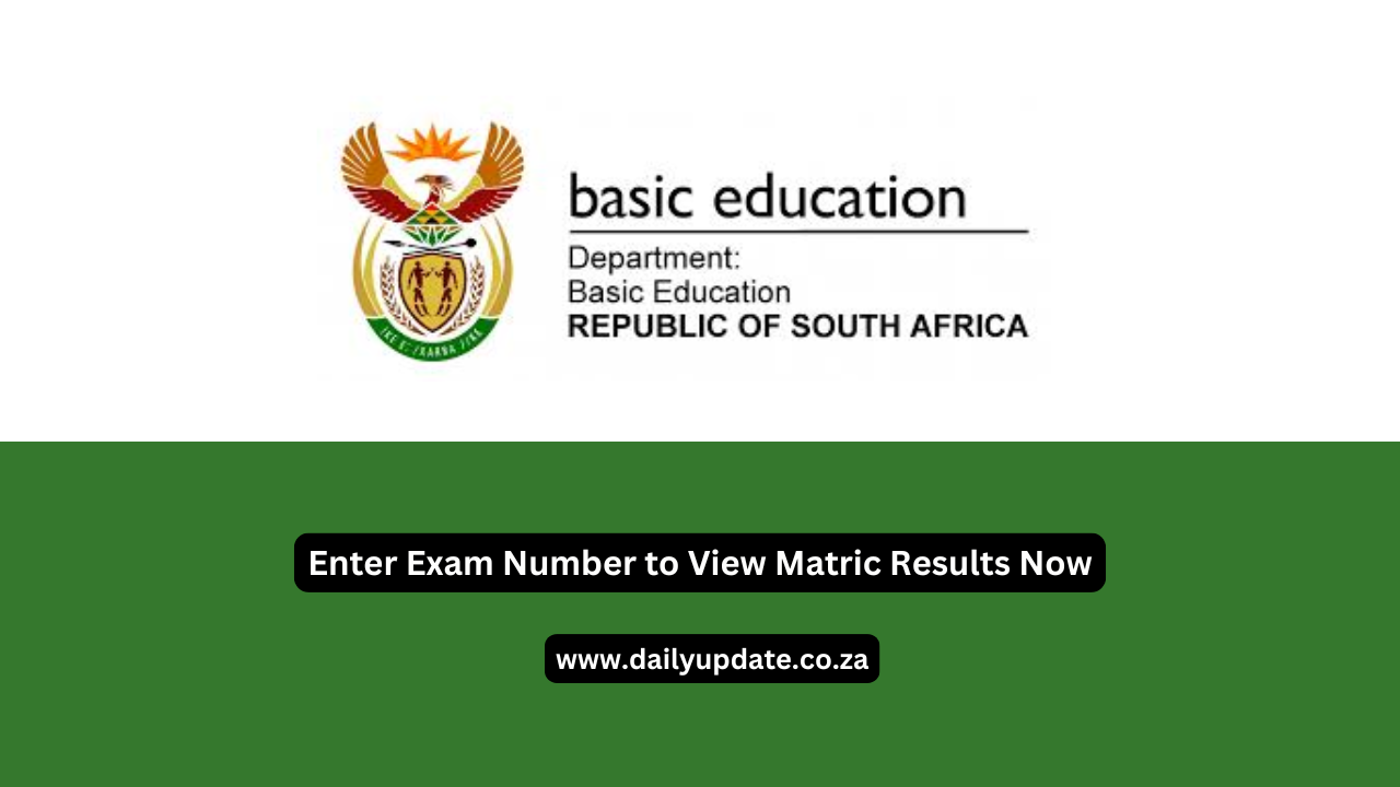 Enter Exam Number to View Matric Results Now