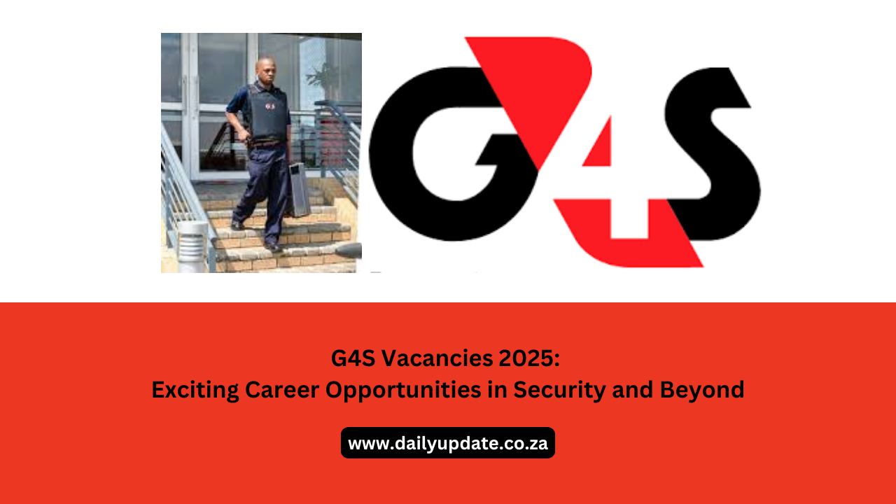 G4S Vacancies 2025