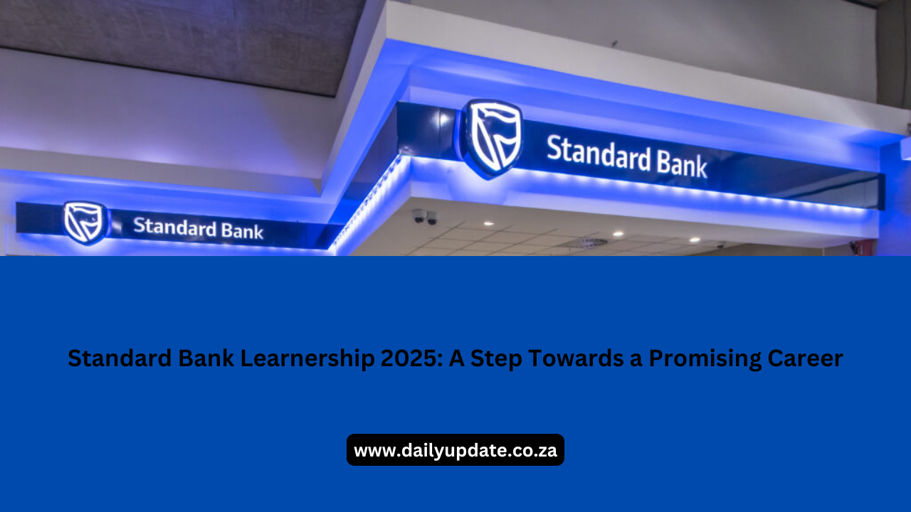 Standard Bank Learnership 2025