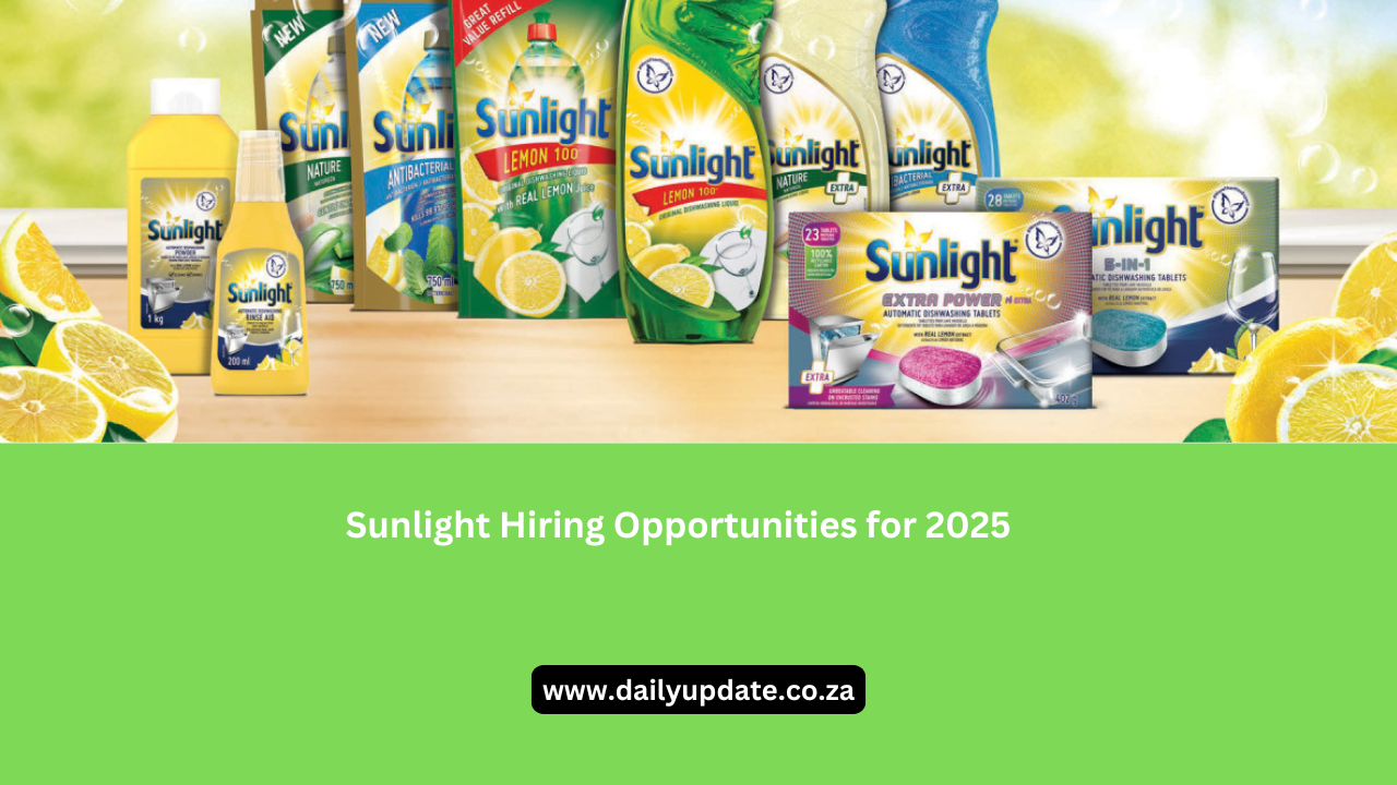 Sunlight Hiring Opportunities for 2025