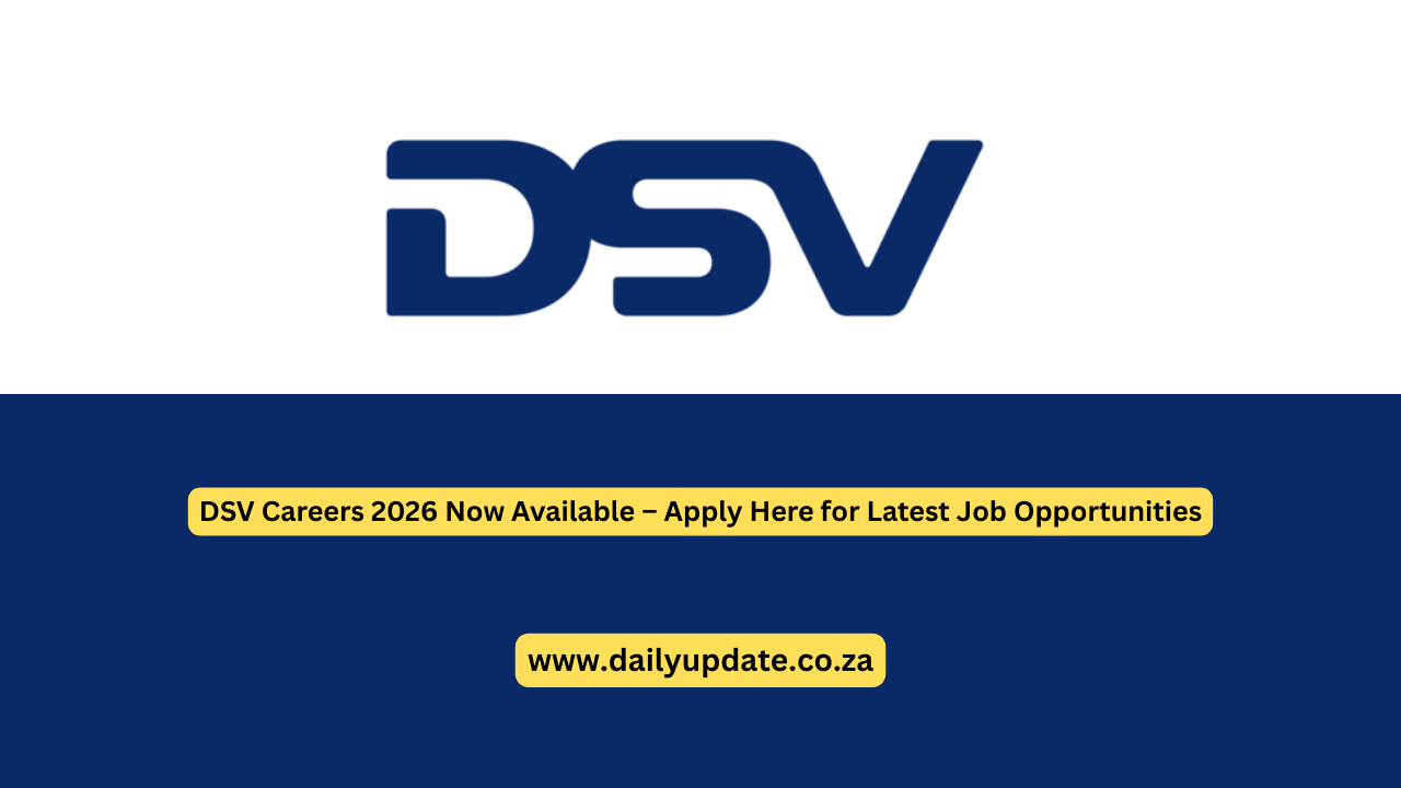 DSV Careers 2026 Now Available – Apply Here for Latest Job Opportunities