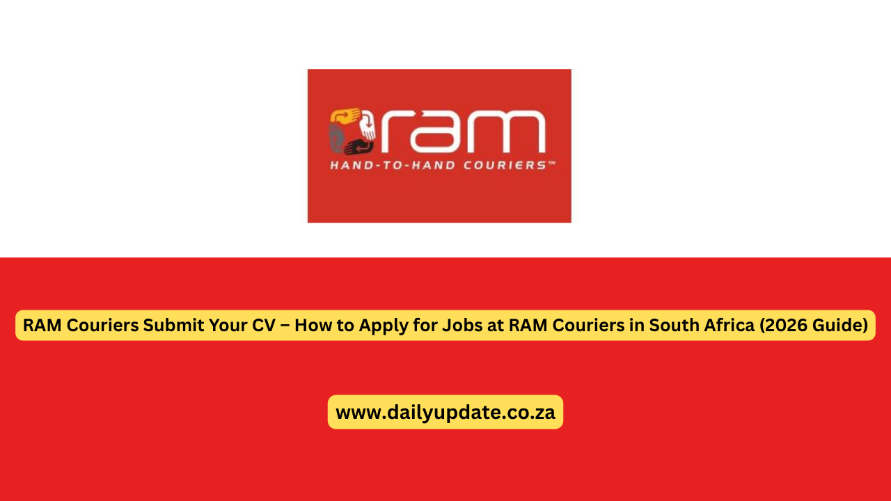 RAM Couriers Submit Your CV – How to Apply for Jobs at RAM Couriers in South Africa (2026 Guide)