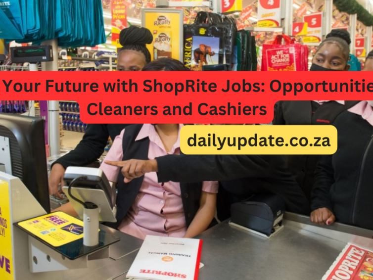 Secure Your Future with ShopRite Jobs: Opportunities for Cleaners and Cashiers