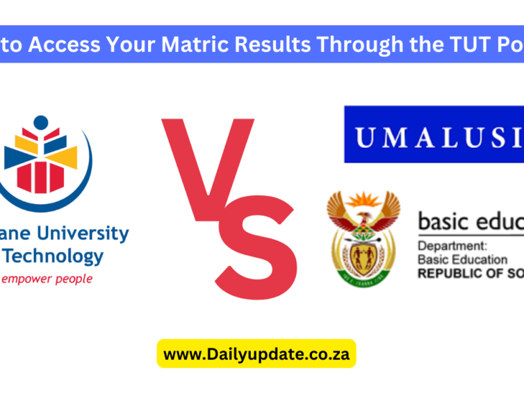 How to Access Your Matric Results Through the TUT Portal ?