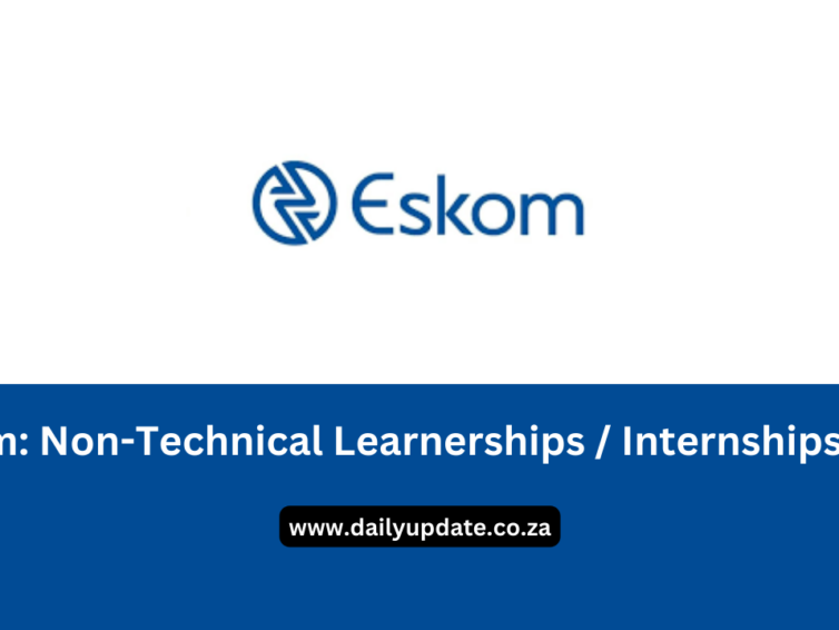 Eskom: Non-Technical Learnerships / Internships 2024 Apply Here