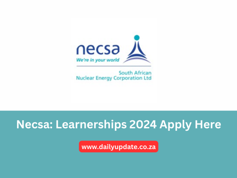 Necsa: Learnerships 2024 Apply Here