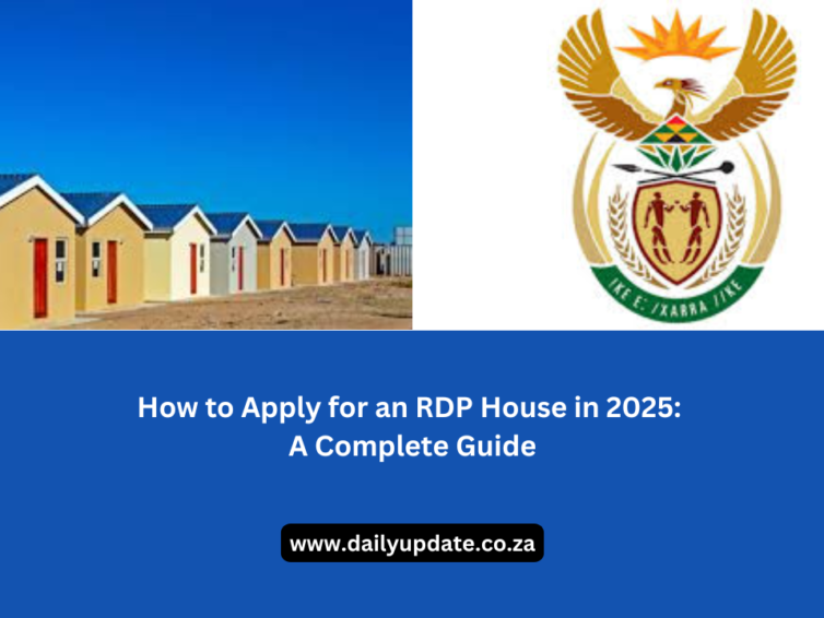 How to Apply for an RDP House in 2025