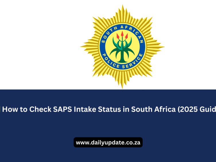 ✅ How to Check SAPS Intake Status in South Africa (2025 Guide)