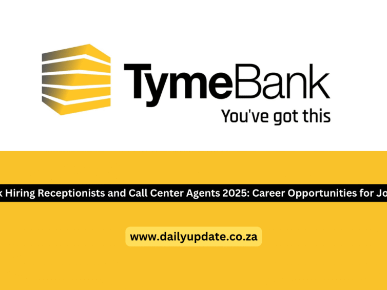 TymeBank Hiring Receptionists and Call Center Agents 2025: Career Opportunities for Job Seekers