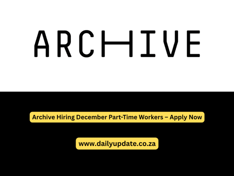Archive Hiring December Part-Time Workers – Apply Now