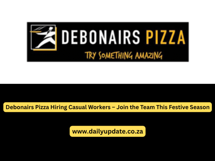 Debonairs Pizza Hiring Casual Workers – Join the Team This Festive Season