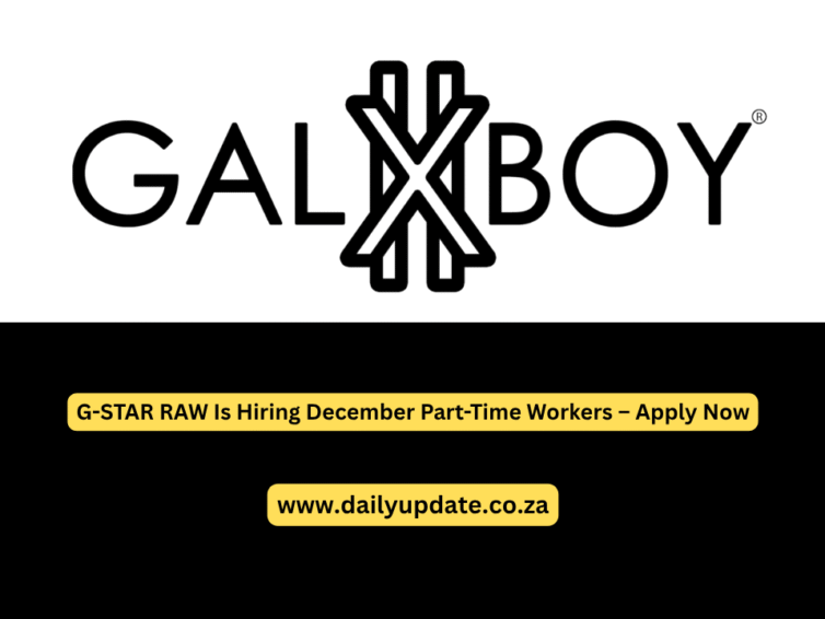 G-STAR RAW Is Hiring December Part-Time Workers – Apply Now
