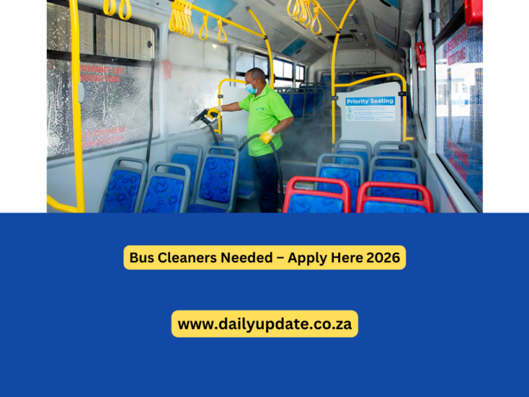 Bus Cleaners Needed – Apply Here 2026