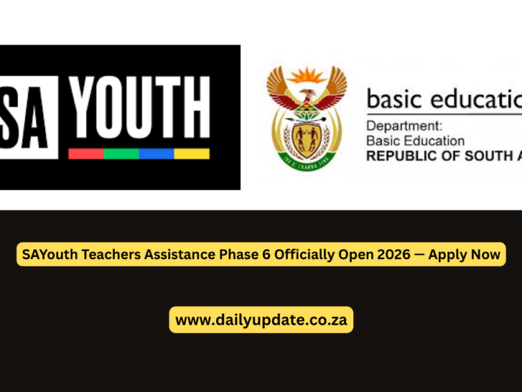 SAYouth Teachers Assistance Phase 6 Officially Open 2026 — Apply Now