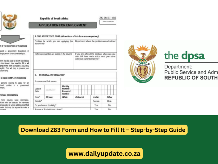 Download Z83 Form and How to Fill It – Step-by-Step Guide