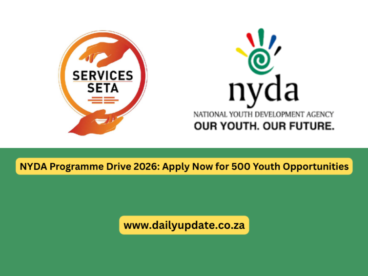NYDA Programme Drive 2026: Apply Now for 500 Youth Opportunities