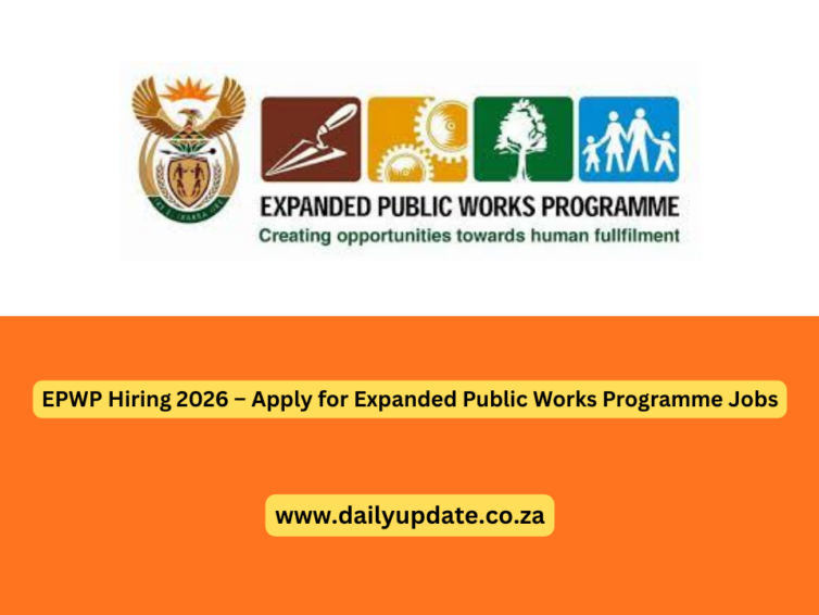 EPWP Hiring 2026 – Apply for Expanded Public Works Programme Jobs