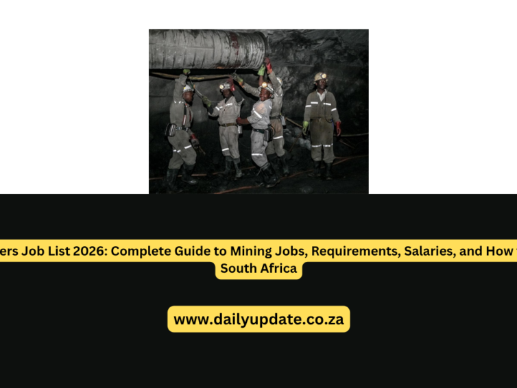 Mine Workers Job List 2026: Complete Guide to Mining Jobs, Requirements, Salaries, and How to Apply in South Africa