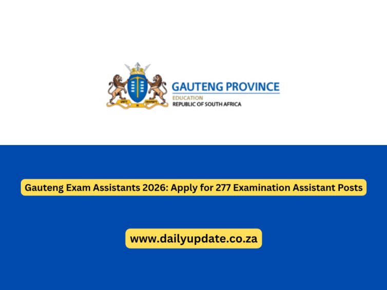 Gauteng Exam Assistants 2026: Apply for 277 Examination Assistant Posts