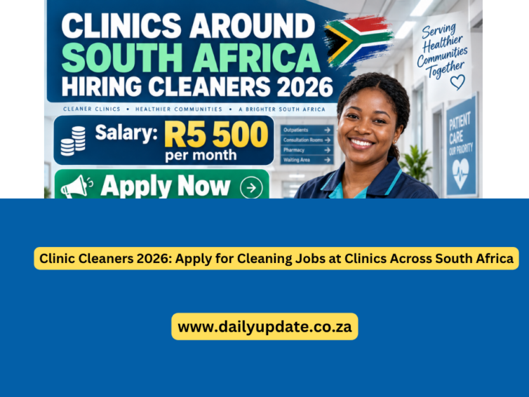 Clinic Cleaners 2026: Apply for Cleaning Jobs at Clinics Across South Africa