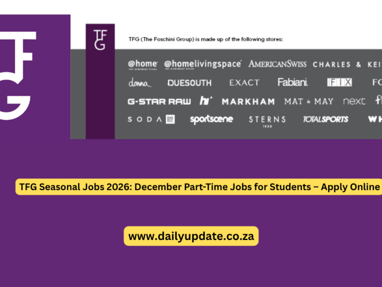 TFG Seasonal Jobs 2026: December Part-Time Jobs for Students – Apply Online