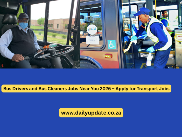 Bus Drivers and Bus Cleaners Jobs Near You 2026 – Apply for Transport Jobs